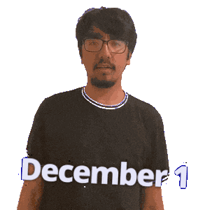 December 1 Sticker
