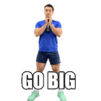 Go Big Personal Trainer Sticker by FITLUC