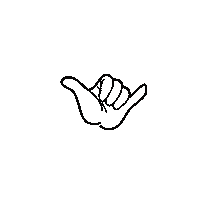 Shaka Sticker by Hawaiiverse