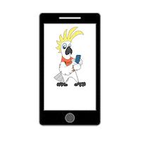 Study Charlie Sticker by Charles Sturt University