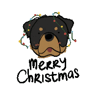 Merry Christmas Love Sticker by Regina Awang