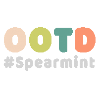 spearmintlove baby ootd spearmint spearmintlove Sticker