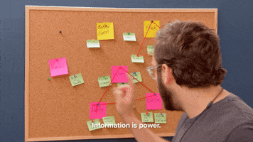 Studying Sticky Notes GIF by The Circle Netflix (US)