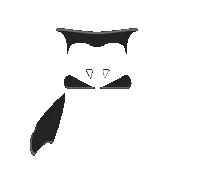 HARIBOUSA vampire Sticker