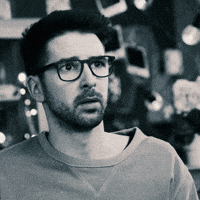 Hello Darkness My Old Friend Lugubrious GIF by Tommy Toalingling