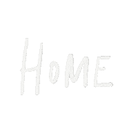 Home Lettering Sticker