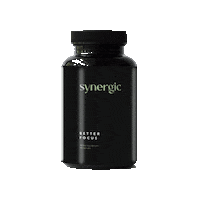 synergic focus drugs caffeine pills Sticker