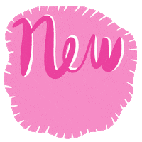 Pink New Post Sticker