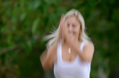 happy jump GIF by The Bachelor Australia