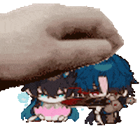 Head Pat Blade Sticker