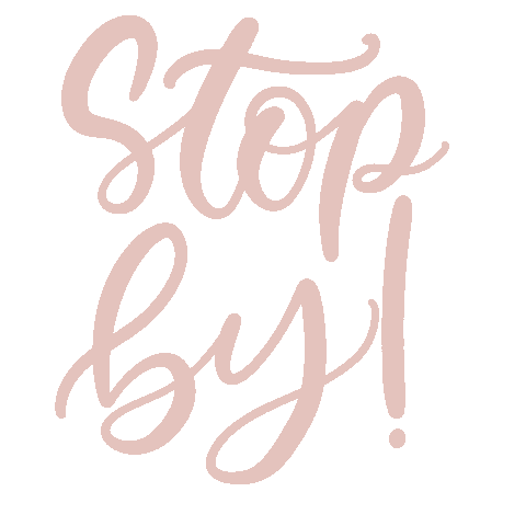 Stop By Sticker by Simple & Sentimental