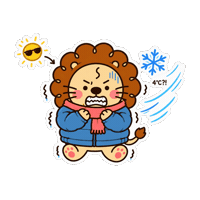 Four Seasons Sticker Sticker by Lovey