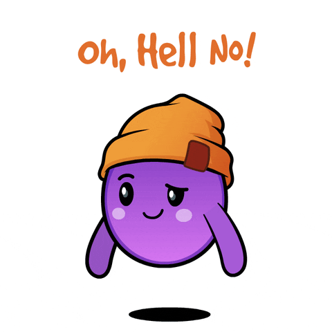 GrapesSocials giphyupload no angry nope GIF