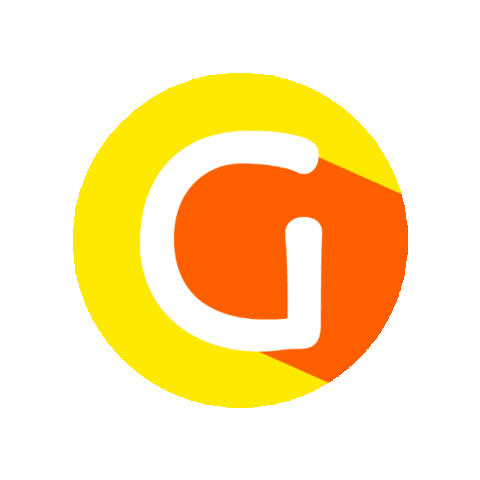 Orange Abc Sticker