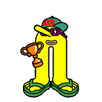 winner win Sticker by Happy Crotch