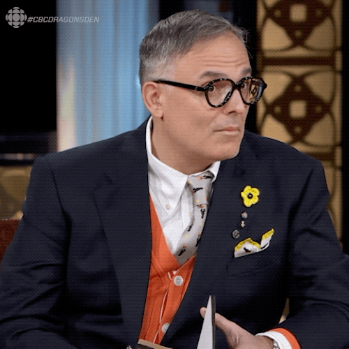 Awkward Dragons Den GIF by CBC