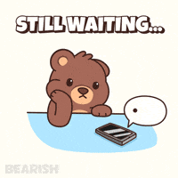Bored Still Waiting GIF by BEARISH