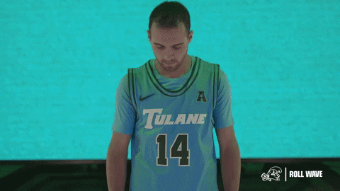 Basketball Wave GIF by GreenWave