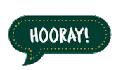Graduation Hooray Sticker by King's Communicationshttps://www.instagram.com/kingsatwestern/