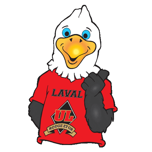 ulaval giphyupload sport victor mascotte Sticker