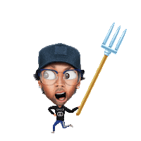 Pitchfork Akashnigam Sticker by Genies