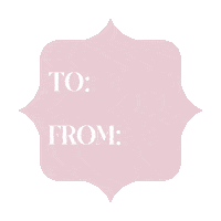 mvintagejewels gift present jewellery label Sticker