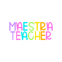 Teacher Maestra Sticker by Biliteracy Now