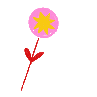 Cute Flower Sticker