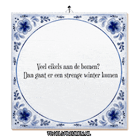 Winter Nl Sticker by Tegelspreuken.nl