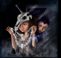 ANEIX unicorn fantasy legend 1980s GIF