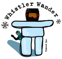 Whistler Blackcomb Sticker by Eva