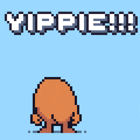 Happy 8Bit GIF by Potatozzz by 9GAG
