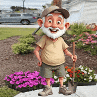 Spring Planting Flowers GIF
