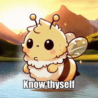 Introspection Know Thyself GIF by Beelightened