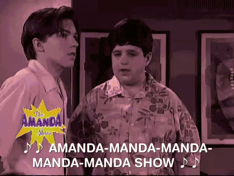 the amanda show nicksplat GIF