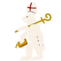 St Nicholas Illustration Sticker by wildbraeu