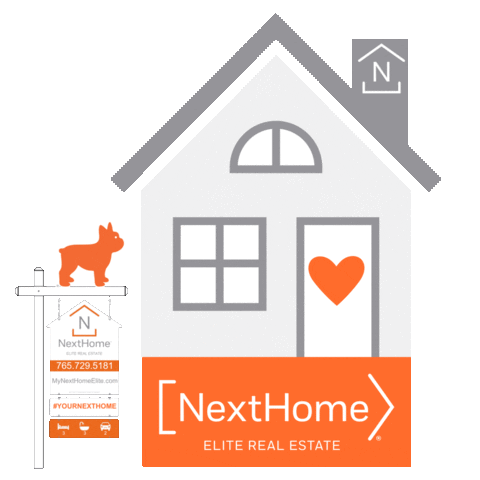 Dog House Sticker by NextHome Elite Real Estate