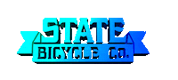 logo bike Sticker by State Bicycle Co.