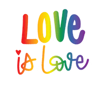 Rainbow Love Sticker