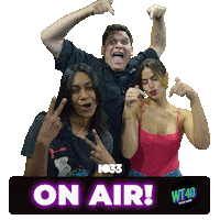 Tune In On Air Sticker by 103.3 FM