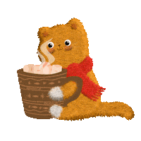 Good Morning Cat Sticker