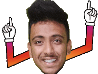 Devansh Sticker by BORN ON INSTAGRAM