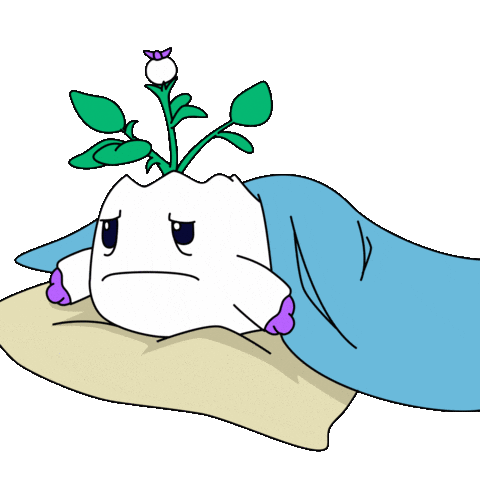 Tired Good Morning Sticker by Magic Eden