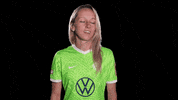 Kathrin Hendrich Reaction GIF by VfL Wolfsburg
