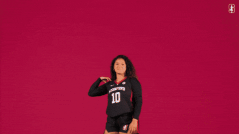 Celebration Hooping GIF by Stanford Athletics