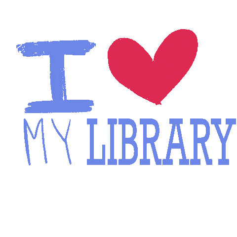 Book Library Sticker