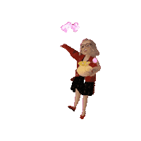 Menina Fatima Sticker