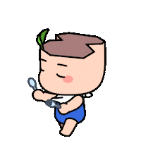 Character Wakeup Sticker by haenam