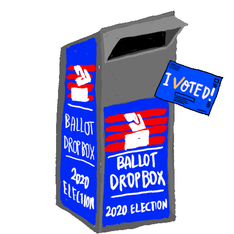 Vote Early Election 2020 Sticker by adobetrisha