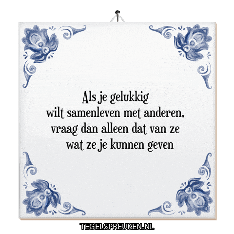 Humor Respect Sticker by Tegelspreuken.nl